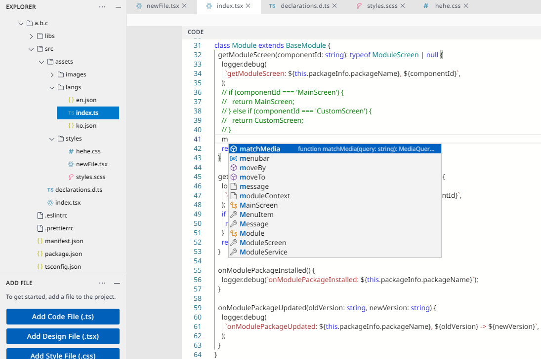 Document - Guides - Dart-IDE - User Interface - Editor - IntelliSense pop-up