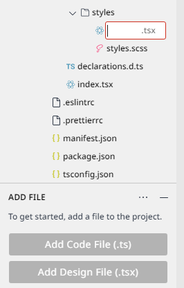 Document - Guides - Dart-IDE - User Interface - Add file - Input file name