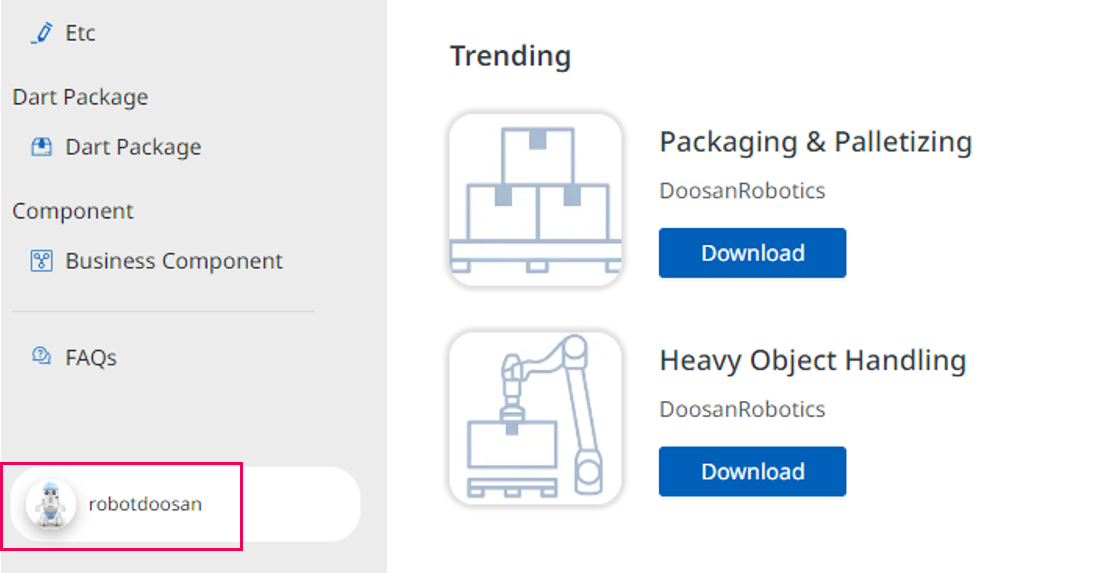 Document - Guides - Beginner's Guide - Distribute a module - Avatar icon