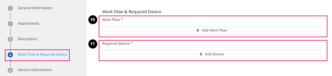 Document - Guides - Beginner's Guide - Distribute a module - Workflow and Require Device