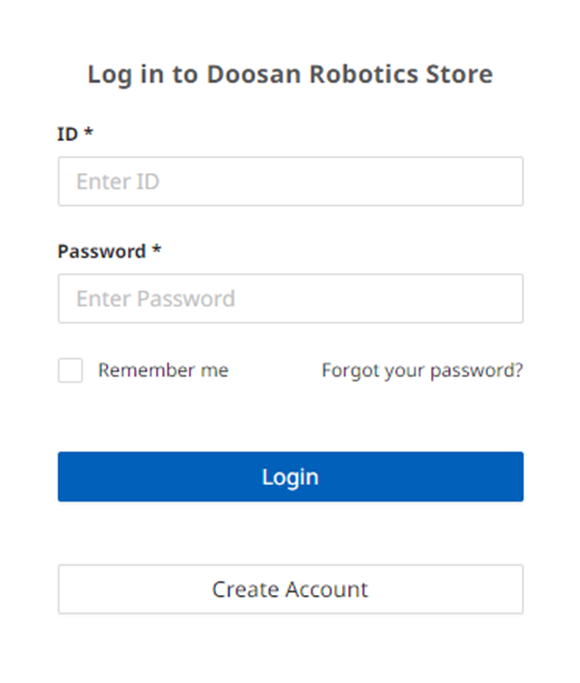 Document - Guides - Beginner's Guide - Distribute a module - Log in to Dart-Store